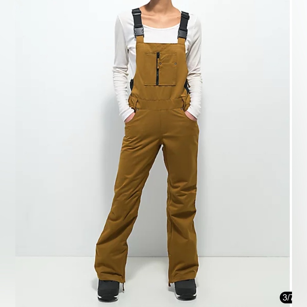 Aperture Apparel Bib in Tobacco